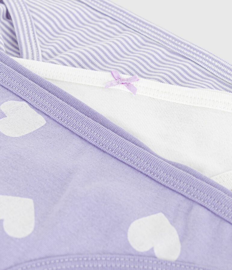 Set di slip in cotone donna multicolore