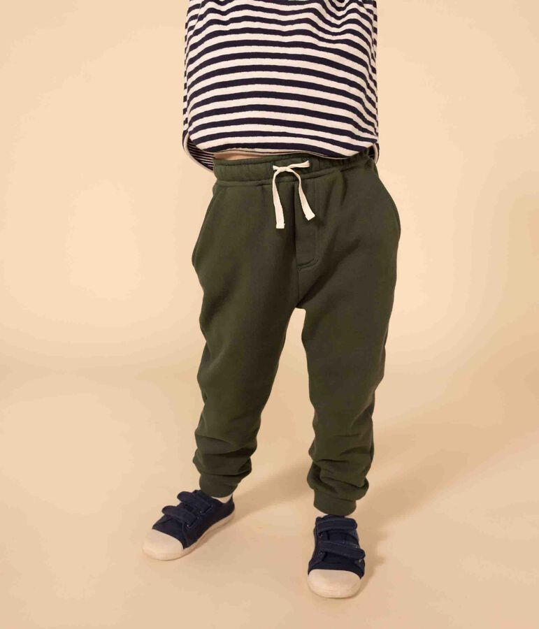 Pantaloni joggers bambino verde AVORIAZ