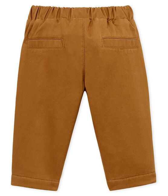 Pantaloni foderati in pile da neonato marrone BRINDILLE
