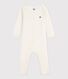 Body lungo in lana e cotone neonato