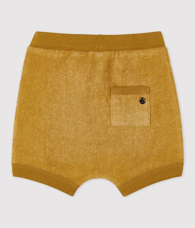 Shorts  beb&egrave; in spugna giallo ISTRE