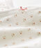 Body nascita manica lunga bebè femmina bianco MARSHMALLOW/bianco MULTICO