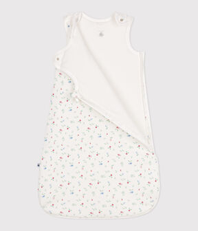 Sacco nanna in cotone con frutta stampata TOG 2.5 neonato bianco MARSHMALLOW/bianco MULTICO