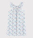 Camicia da notte fantasia anemoni bambina in cotone sottile