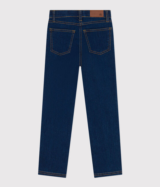 Pantaloni slim in denim bambina blu DENIM BLEU