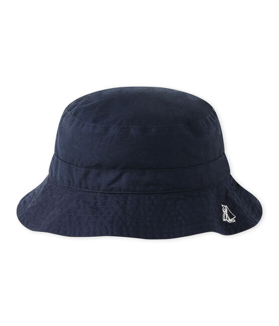 Bob per bebè maschio in twill blu SMOKING