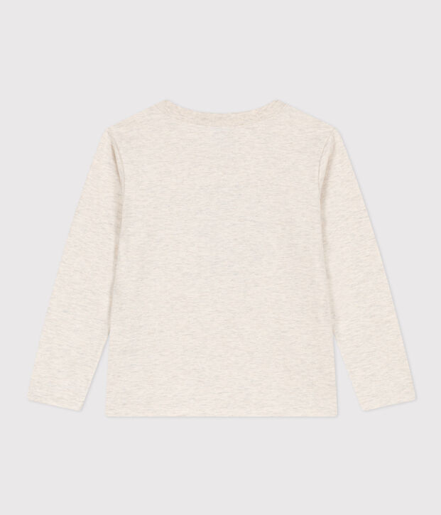T-shirt a maniche lunghe in cotone bambino unisex MONTELIMAR CHINE