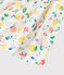 Gonna bambina in popeline bianco MARSHMALLOW/bianco MULTICO