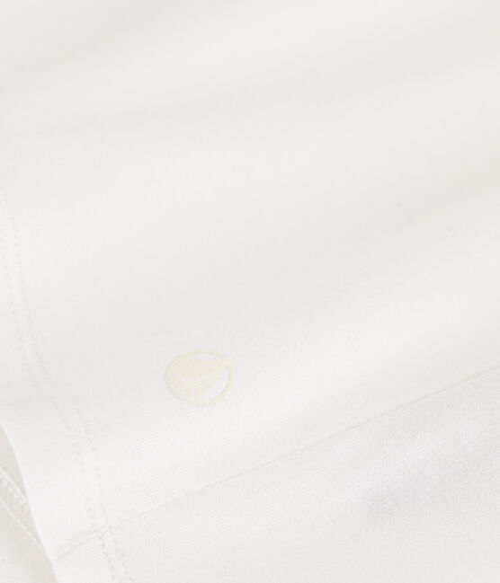 T-shirt LE DROIT girocollo in cotone Donna bianco ECUME