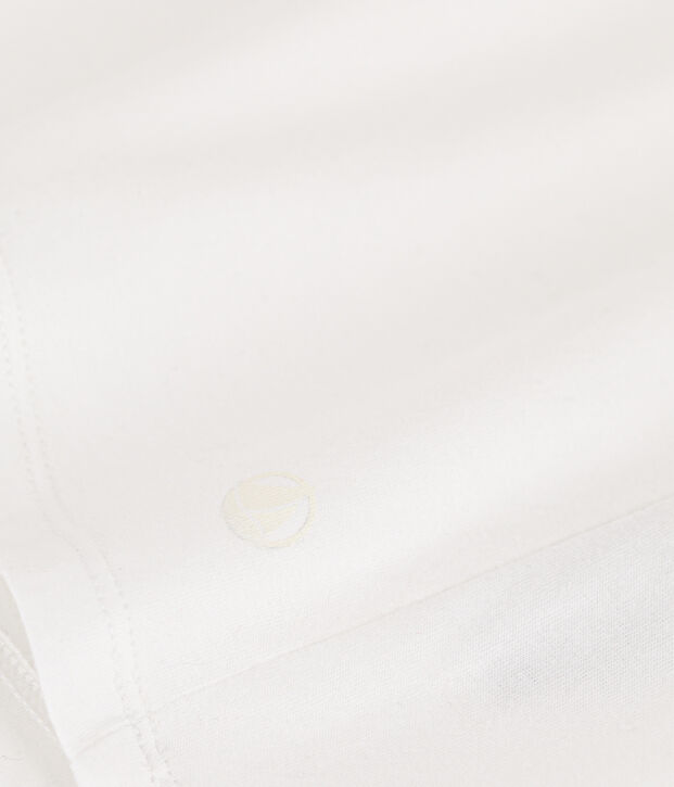 T-shirt LE DROIT girocollo in cotone Donna bianco