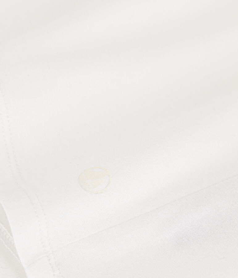 T-shirt LE DROIT girocollo in cotone Donna bianco