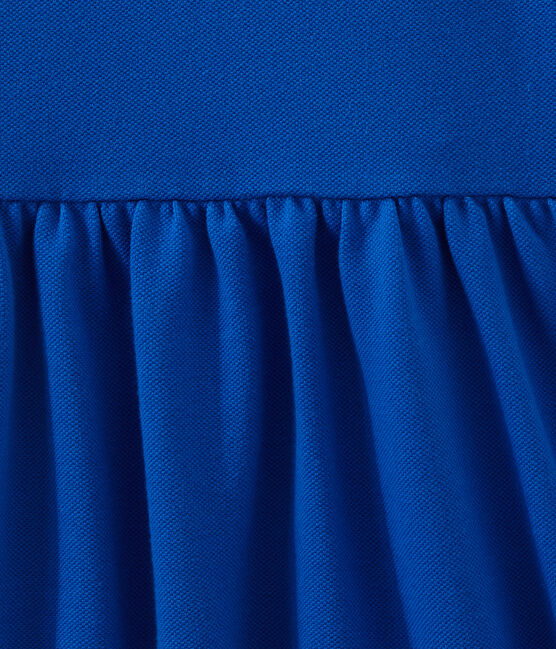 Abito per bambina a maniche corte blu PERSE