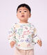 Felpa in cotone con stampa animalier neonato