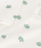 Pigiama senza piedini in cotone con rane neonato bianco MARSHMALLOW/bianco MULTICO