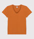 T-shirt LE CLASSIQUE in cotone con scollo a V Donna