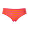 Culotte donna rigata in costina originale 1x1 rosa GEISHA/arancione FEU