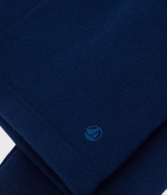 Cardigan in cotone tinta unita neonato blu MEDIEVAL