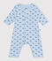 Bodyjama senza piedini in cotone con balena neonato blu TOUDOU/ ALASKA