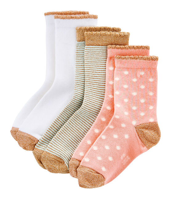 Scatola da 3 paia di calzini bambina variante 1