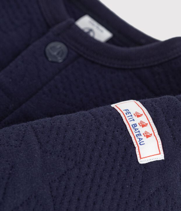 Cardigan in cotone spesso con motivo a stelle neonata SOIR