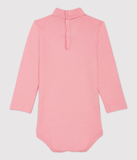 Body in cotone bebè rosa CHARME