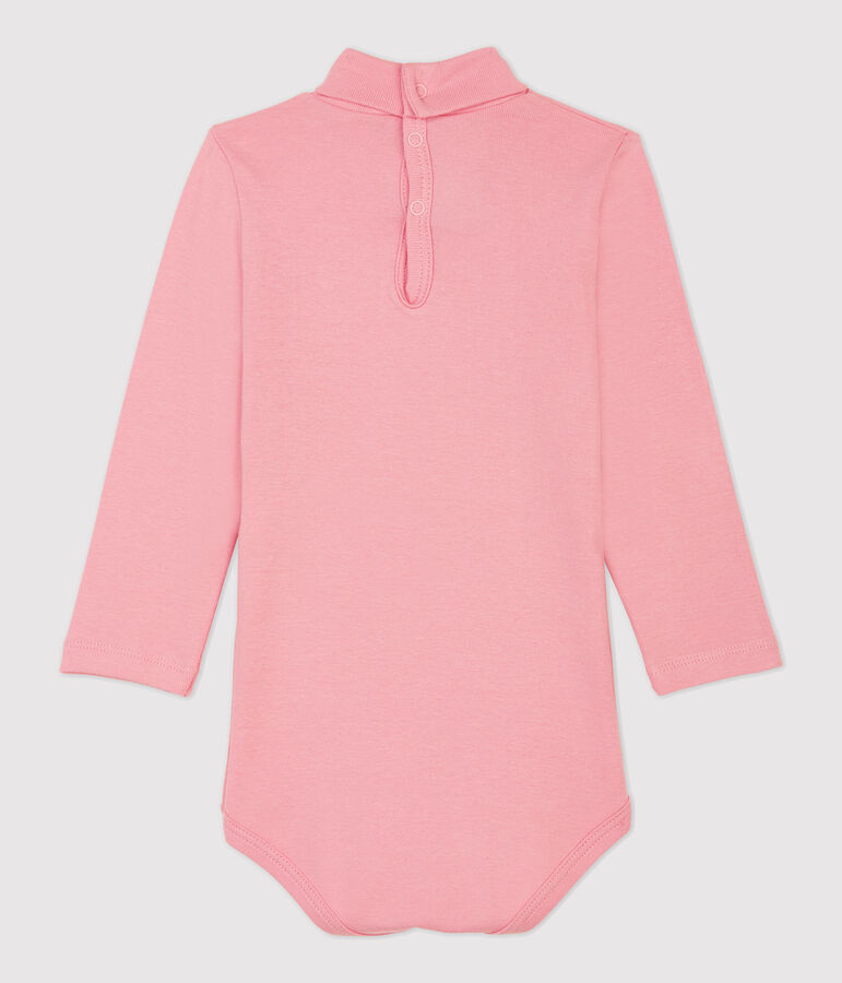 Body in cotone beb&egrave; rosa