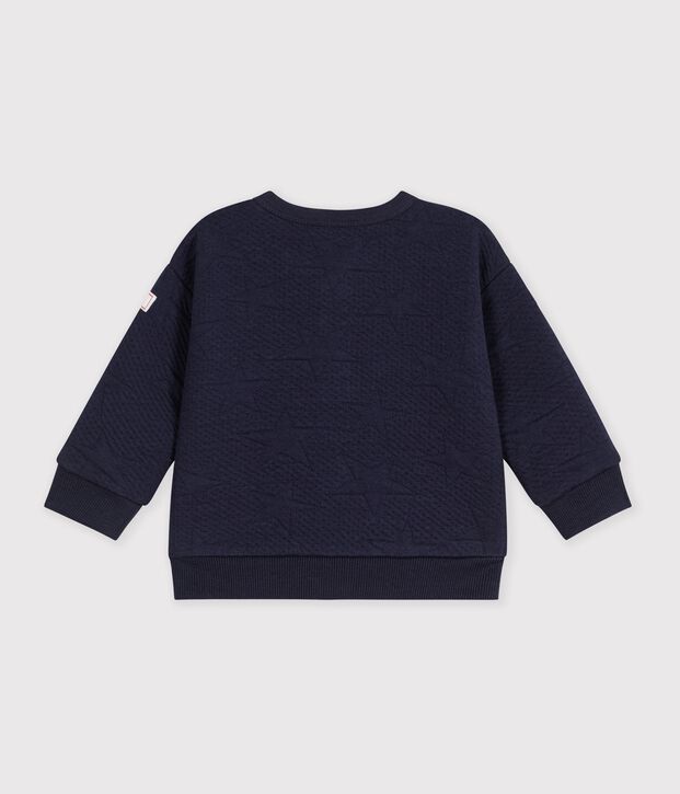Cardigan in cotone spesso con motivo a stelle neonata SOIR