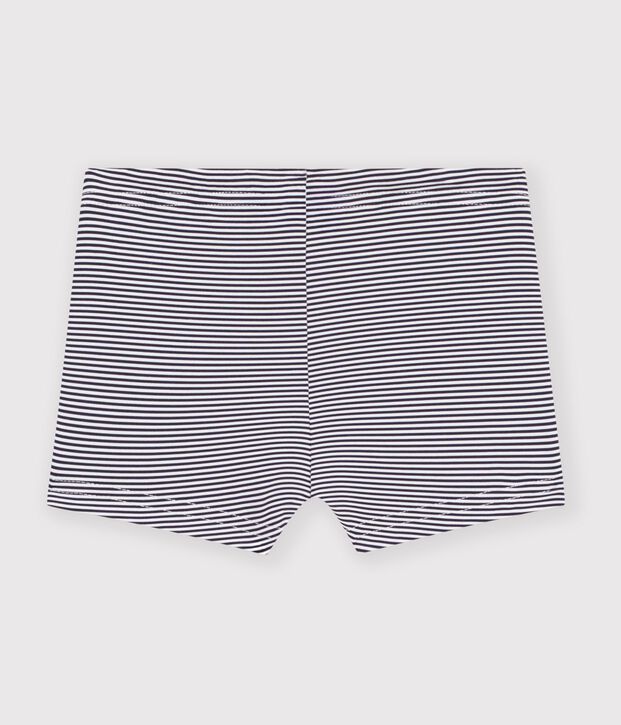Costume da bagno UPF 50+ beb&egrave; blu/bianco