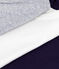 Set di T-shirt a maniche corte in cotone tinta unita bambino variante 1