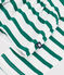 Marini&egrave;re in cotone bambino verde/verde