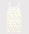 Canottiera con spalline L'ICONIQUE in cotone donna bianco/multicolore