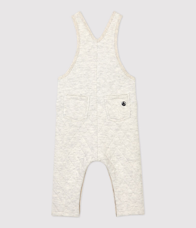 Salopette trapuntata beb&egrave;. beige MONTELIMAR CHINE