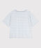 T-shirt LE BOXY in cotone donna GOMME/ MARSHMALLOW