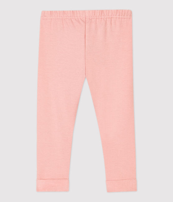 Pantaloni in cotone biologico bebè. rosa CHARME