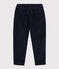 Pantaloni in velluto a coste bambino blu SMOKING