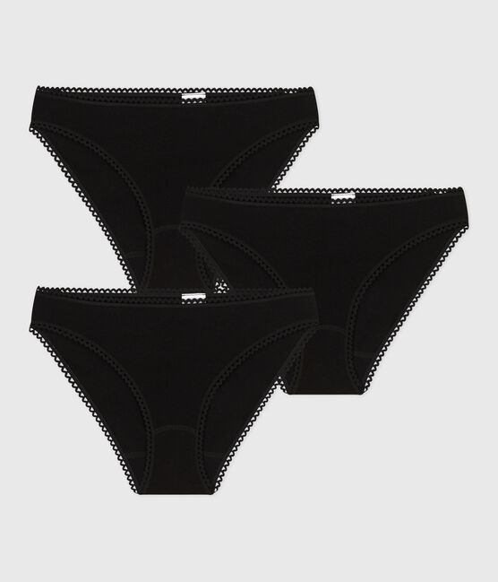 Confezione di slip da donna in cotone ed elastan variante 2
