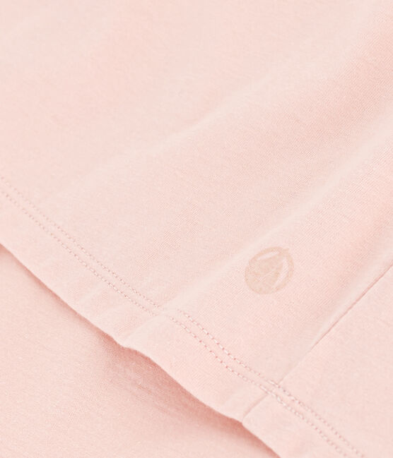 T-shirt LE DROIT scollo a V in cotone Donna rosa SALINE