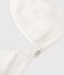 Reggiseno bianco con apertura sul davanti in cotone bio ed elastan bianco ECUME