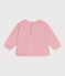 Felpa per neonati in cotone semplice rosa CHARME