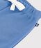 Joggers in cotone tinta unita neonato blu