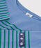 Marini&egrave;re in cotone bambino blu/verde