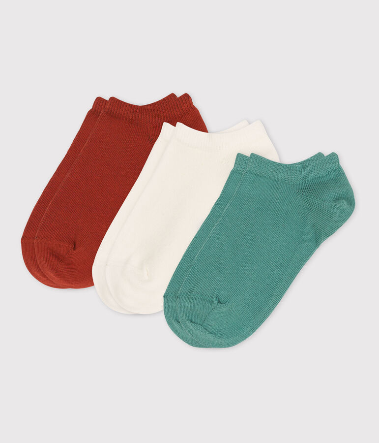 Confezione da 3 paia di calzini bambino multicolore