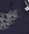 T-shirt bambino a maniche lunghe in cotone blu SMOKING