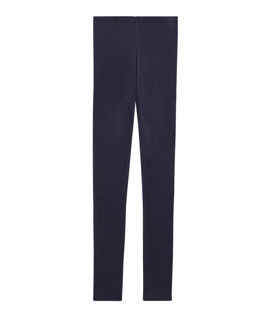 Legging caldo donna blu SMOKING