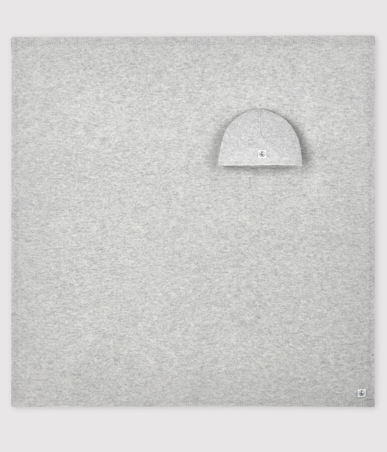 Completo 2 pezzi beb&egrave; in maglia di lana e cashmere variante 1