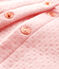 Cardigan bebè femmina in tubique rosa MINOIS