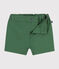 Shorts in serge neonato verde PALMERAIE