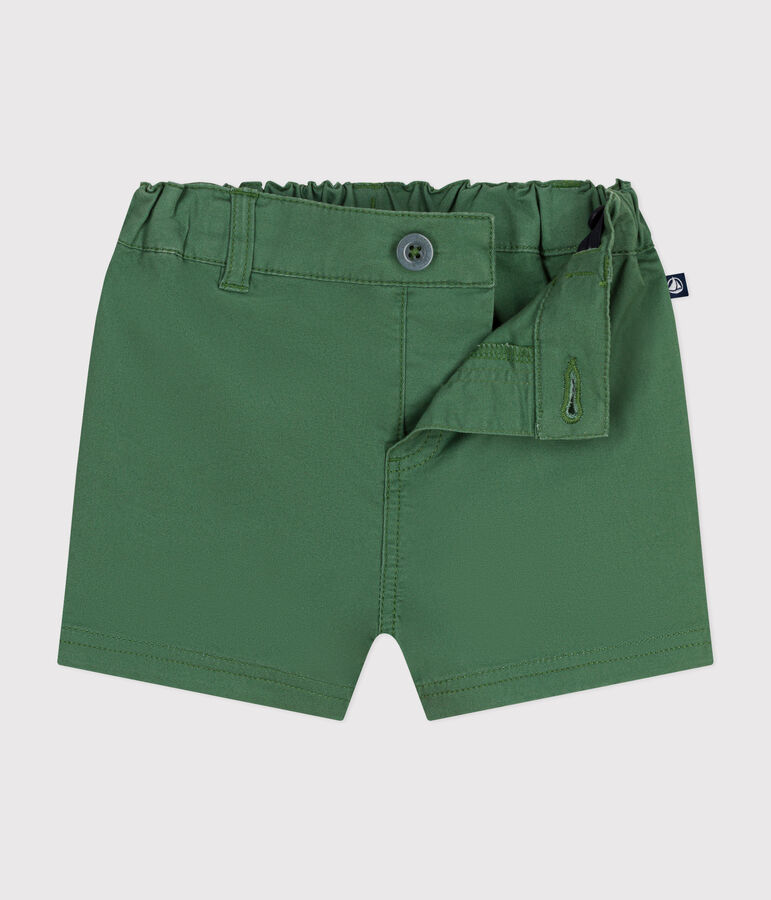 Shorts in serge neonato verde