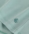 T-shirt a maniche corte in cotone tinta unita bambina verde PAUL