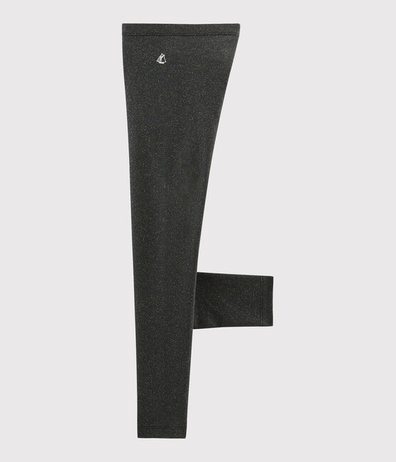Leggings in jersey bambina grigio CAPECOD/giallo OR
